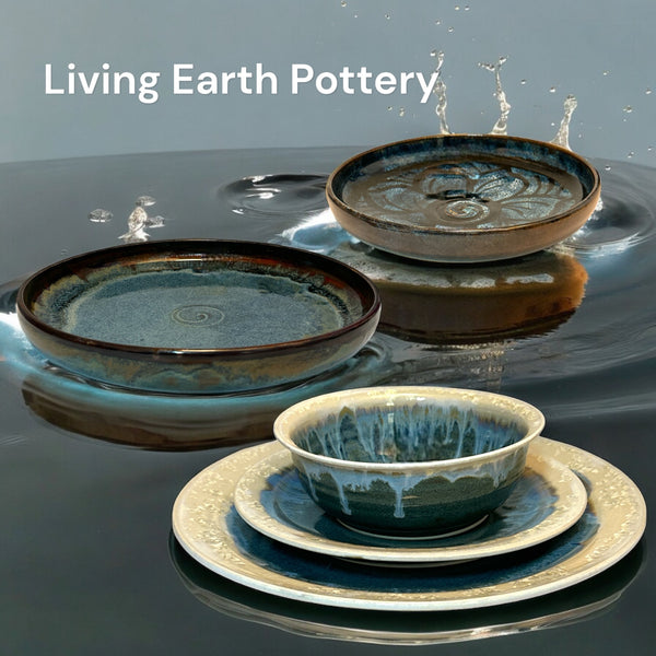 Plate and Blate Collection by Living Earth Pottery