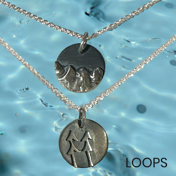 Porthole Necklace with Westcoast Design