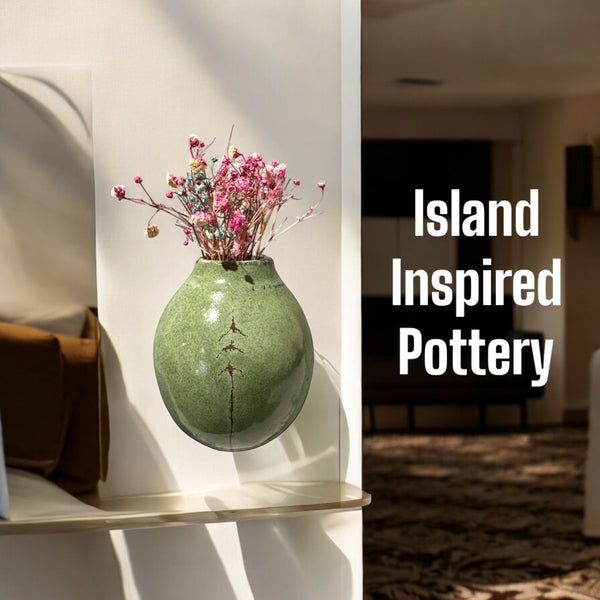 Magnet Bud Vases by Island Inspired Pottery