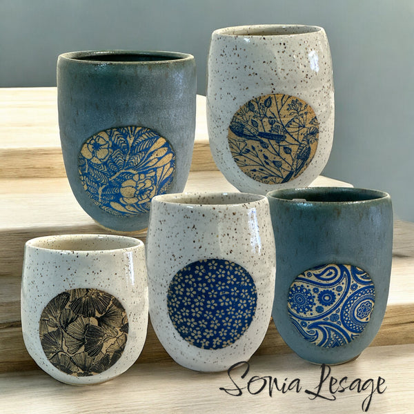 Tumblers by Sonia Lesage Ceramics