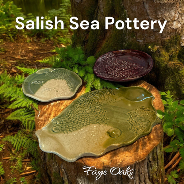 Trays and Plates by Salish Sea Pottery