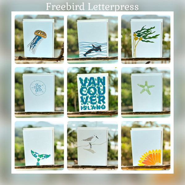 Freebird Letterpress Cards