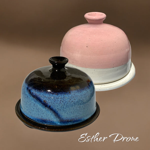 Esther Drone Pottery Butter Dish Collection