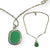 Susan Koch Sea Glass and Silver Necklace Collection