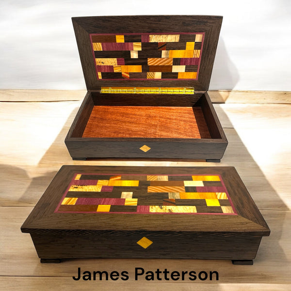 James Patterson's Lidded Wooden Box Collection