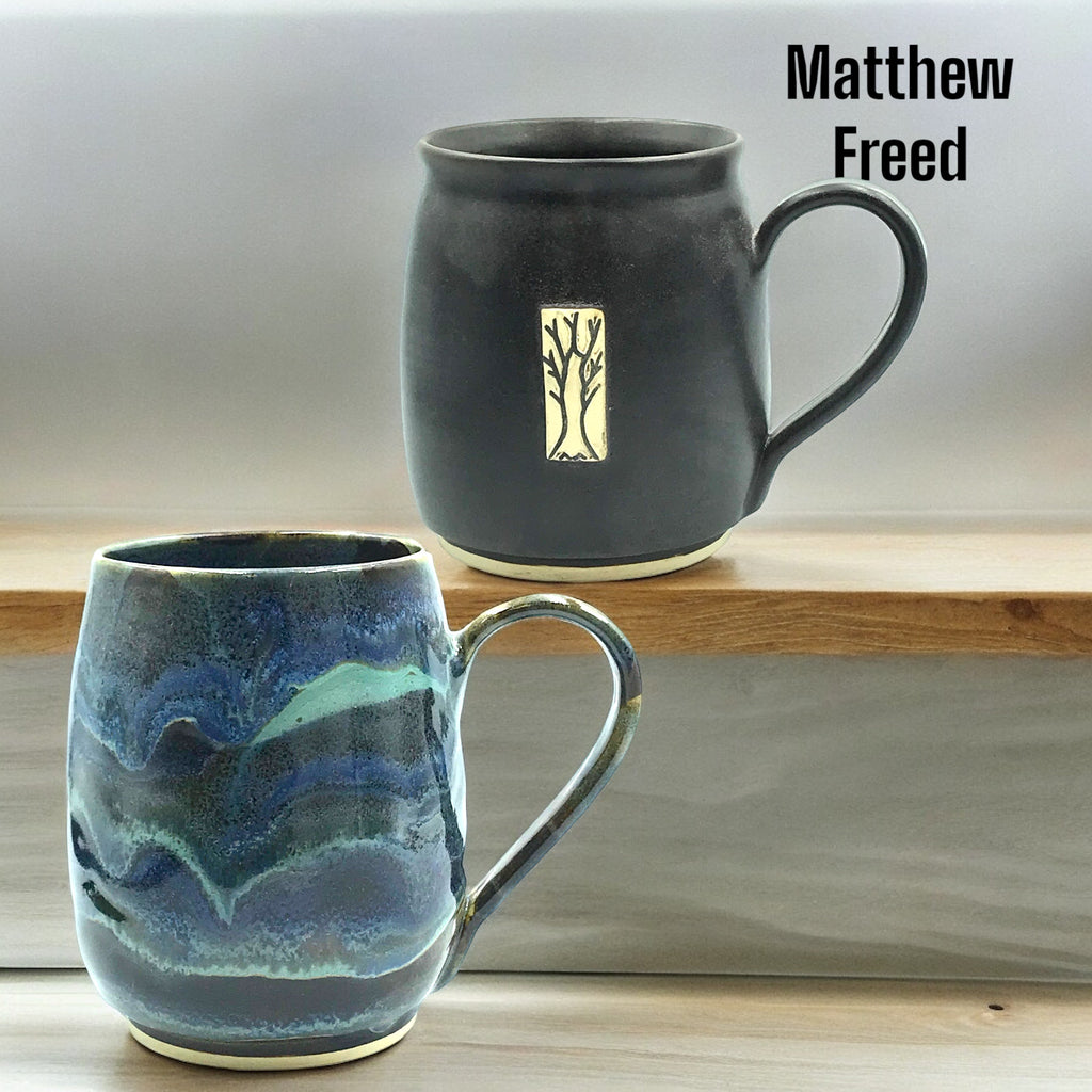 Mug and Cup Collection by Matthew Freed Pottery