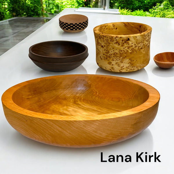 Wooden Bowls by Lana Kirk Woodworks