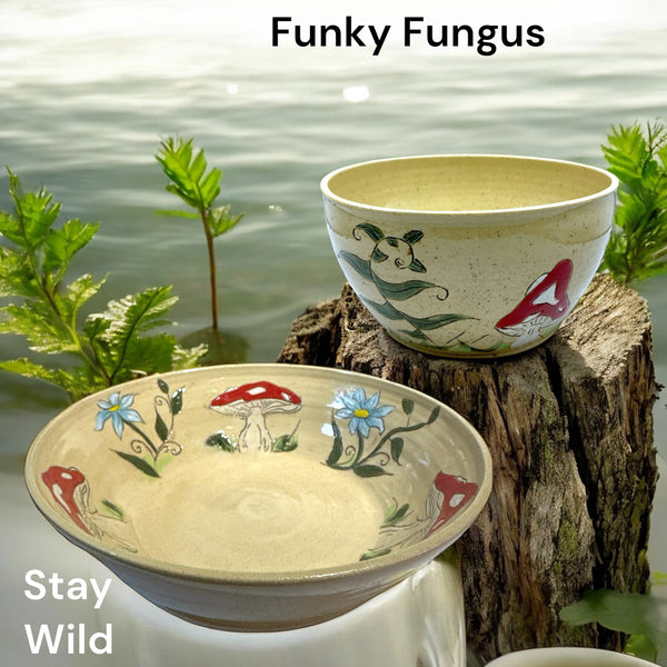 Ceramic Bowls by Funky Fungus