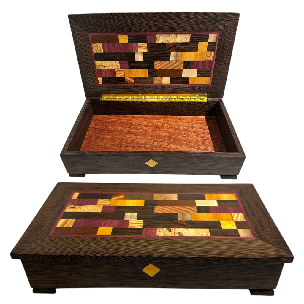 James Patterson's Lidded Wooden Box Collection