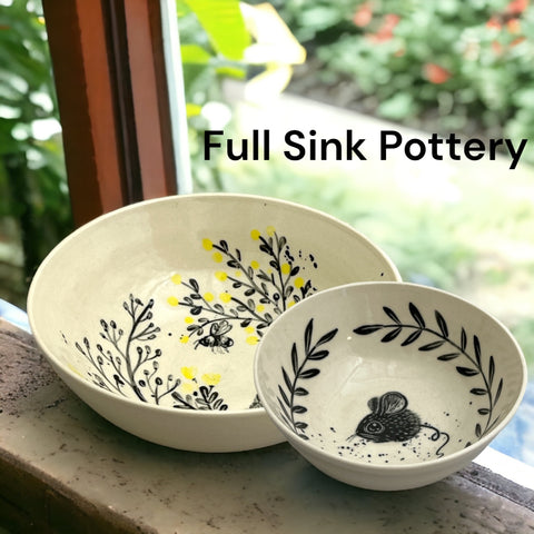 Shop Hand-painted Large Serving Bowl Online