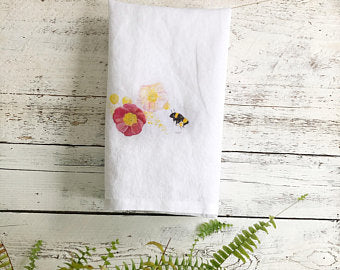 Flower and Botanical Tea Towels by Emma Pyle