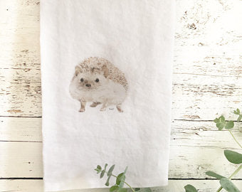 Tea Towels by Emma Pyle, Hedgehog