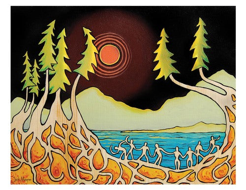 Jodi Mayne Art Prints 11x14, Coast Gathering