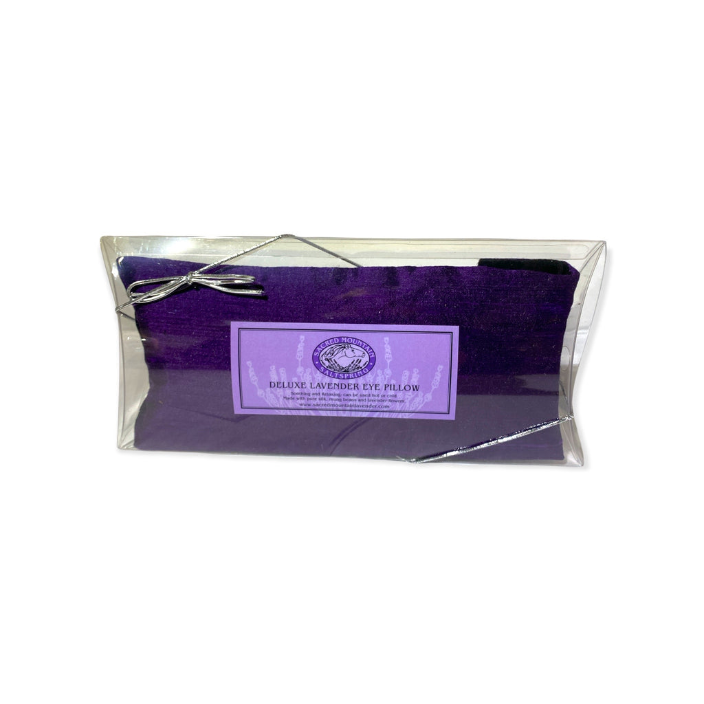Organic Lavender Eye Pillow by Sacred Mountain Lavender 