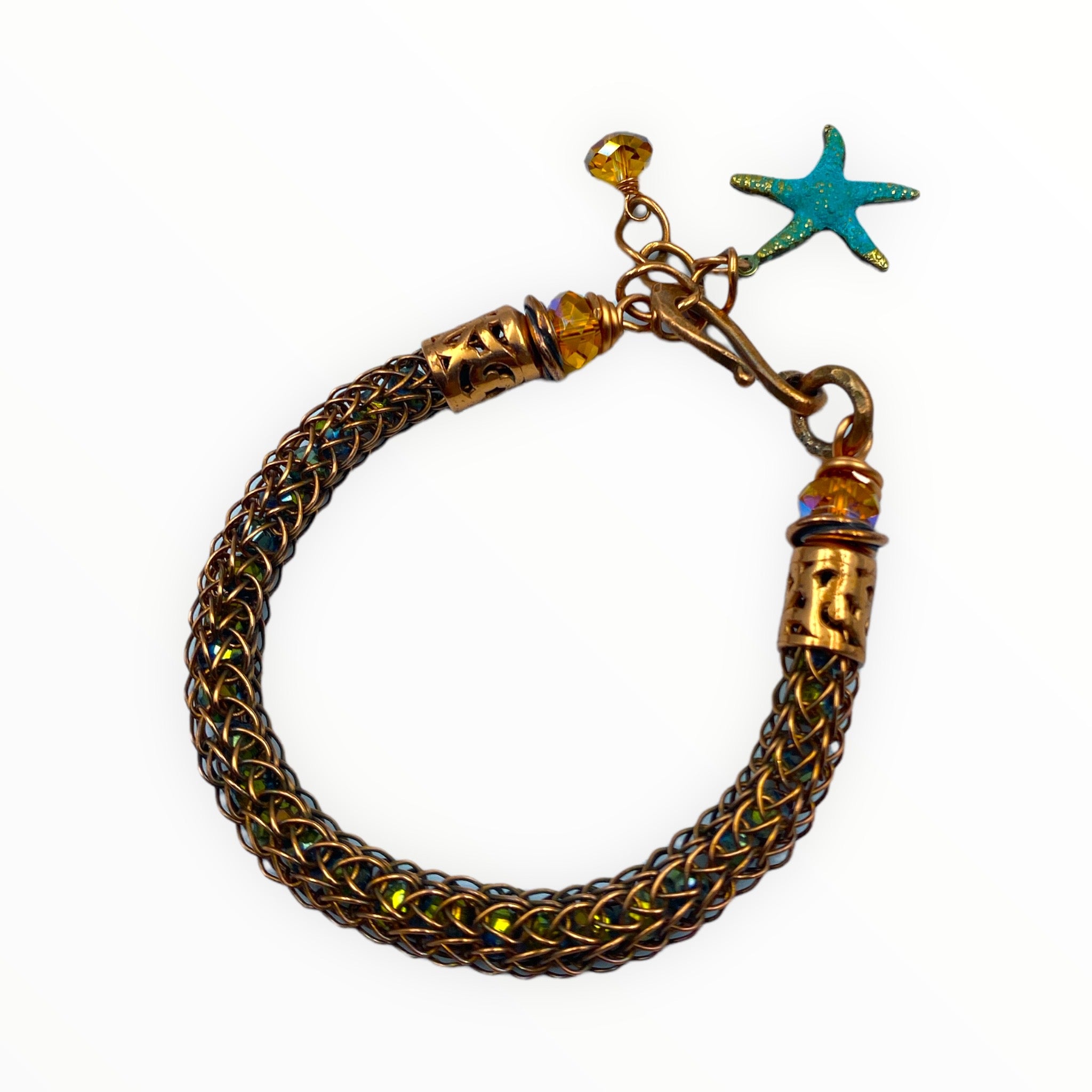 Bracelet 999k Fine Silver hand-knitted Kazaz Chain Rare Anatolian Hand –  Kara Jewels
