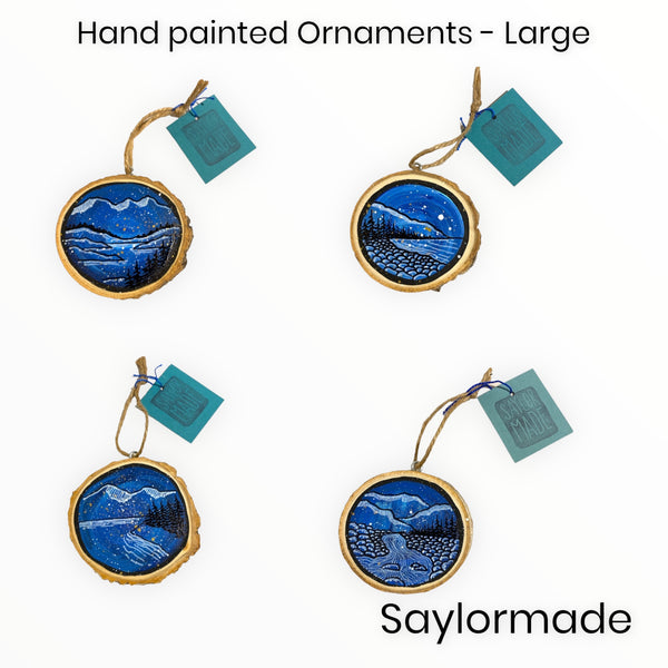 Saylormade - Hand-painted West Coast Wooden Ornaments